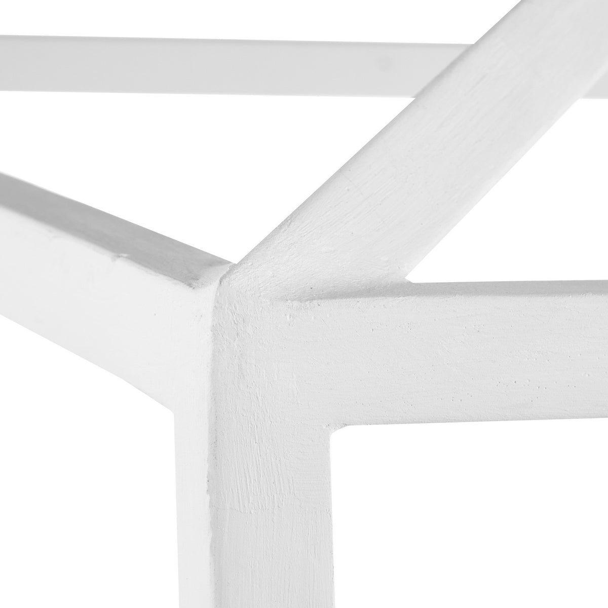 Currey and Company - 9000-0980 - Four Light Chandelier - Denison Collection - Gesso White