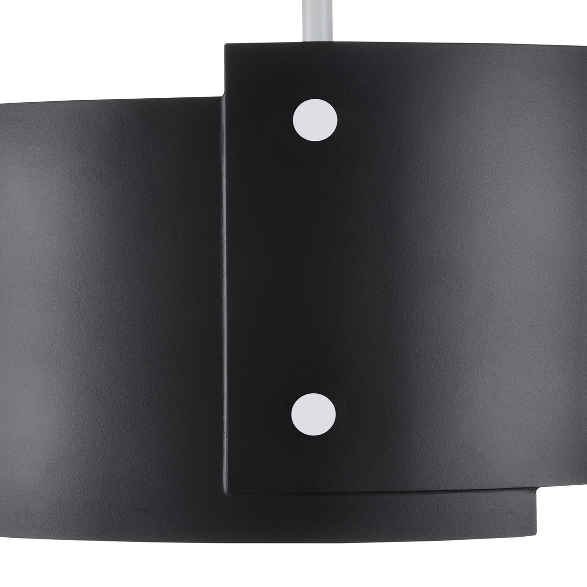 Currey and Company - 9000-0983 - LED Semi-Flush Mount - Ritsu - Blacksmith/Sugar White