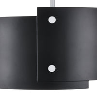 Currey and Company - 9000-0983 - LED Semi-Flush Mount - Ritsu - Blacksmith/Sugar White