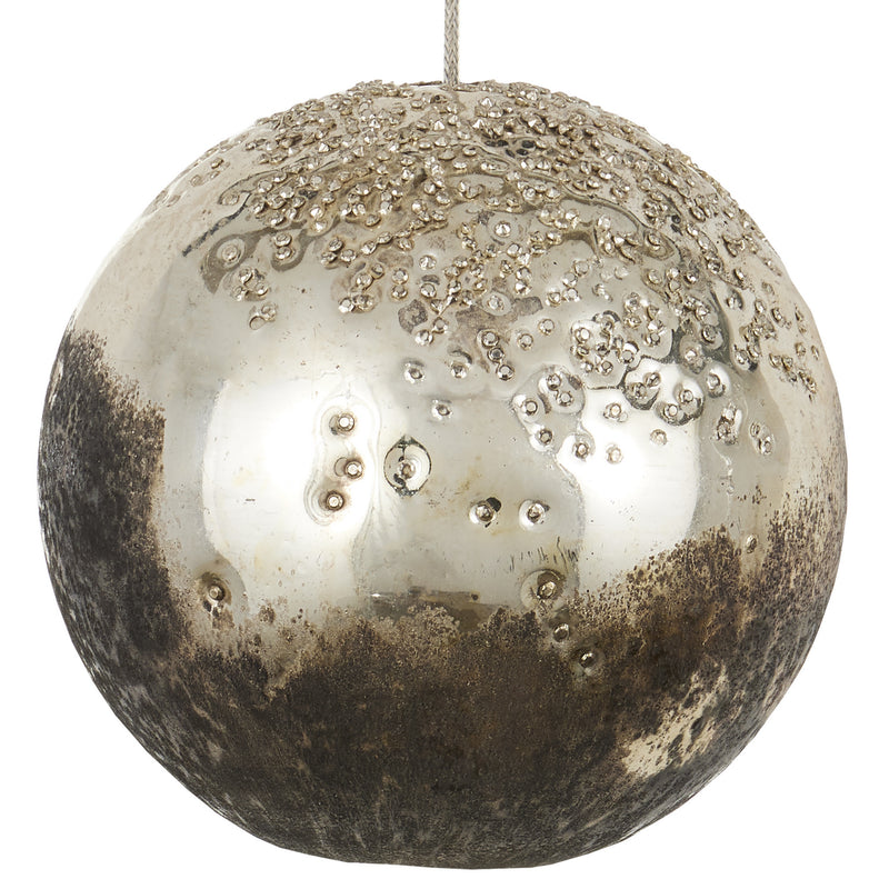 Currey and Company - 9000-1014 - Seven Light Pendant - Pathos Collection - Antique Silver/Antique Gold/Matte Charcoal