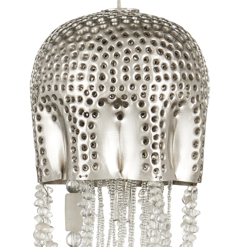 Currey and Company - 9000-1032 - 36 Light Pendant - Medusa Collection - Nickel
