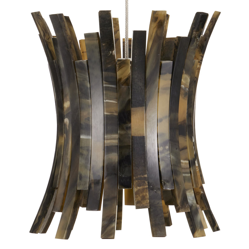 Currey and Company - 9000-1046 - 36 Light Pendant - Alsop Collection - Brown/Black/Natural