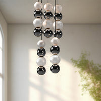 Alora - MP321805PN - LED Pendant - Onyx - Polished Nickel