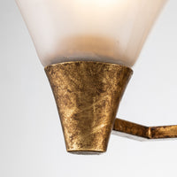 Lucas + McKearn - BB1114G-2 - Two Light Bath - Lemoine - Gold Leaf