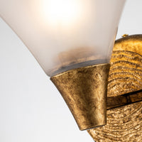 Lucas + McKearn - BB1114G-1 - One Light Bath - Lemoine - Gold Leaf