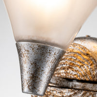 Lucas + McKearn - BB1114S-1 - One Light Bath - Lemoine - Silver Leaf