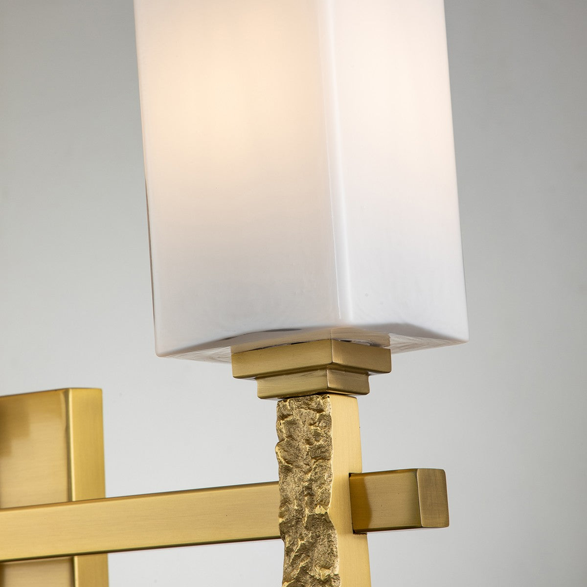 Lucas + McKearn - BB1101AGB-3 - Three Light Bath - Jack - Aged Brass