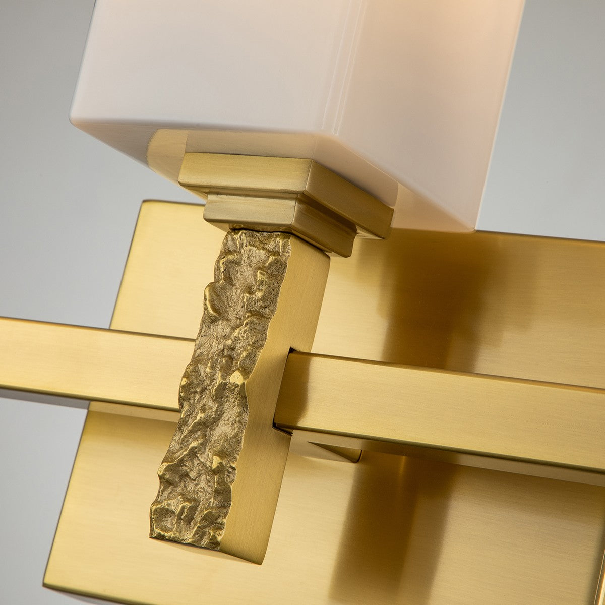 Lucas + McKearn - BB1101AGB-3 - Three Light Bath - Jack - Aged Brass