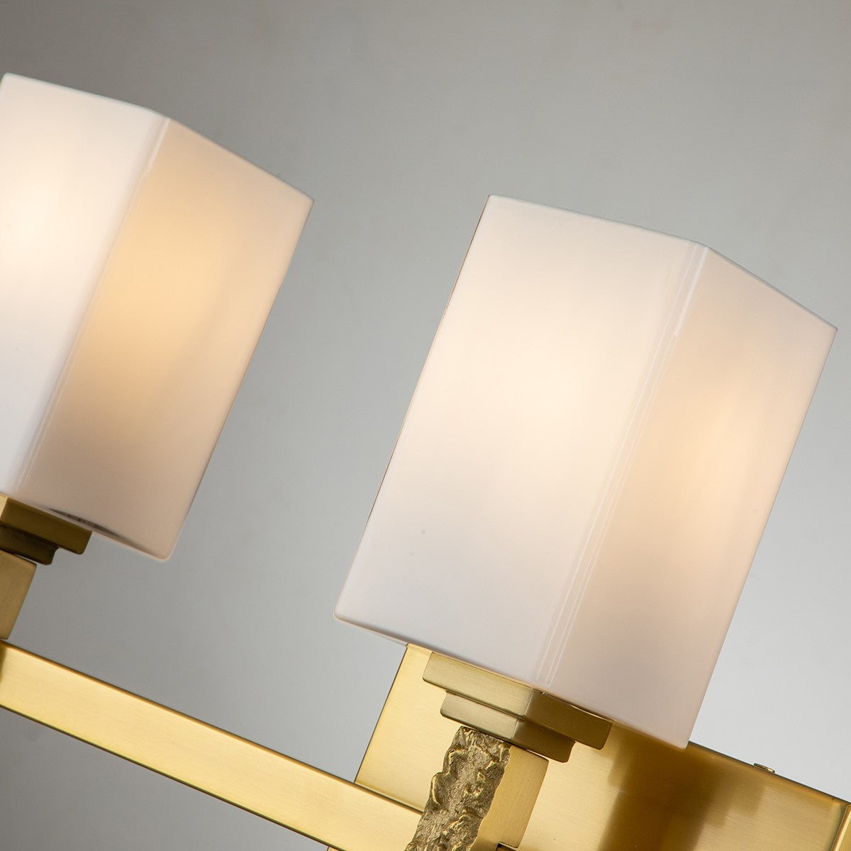 Lucas + McKearn - BB1101AGB-3 - Three Light Bath - Jack - Aged Brass