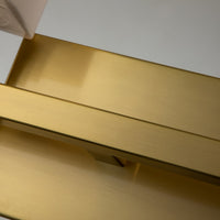 Lucas + McKearn - BB1101AGB-2 - Two Light Bath - Jack - Aged Brass
