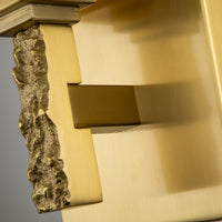 Lucas + McKearn - BB1101AGB-1 - One Light Bath - Jack - Aged Brass