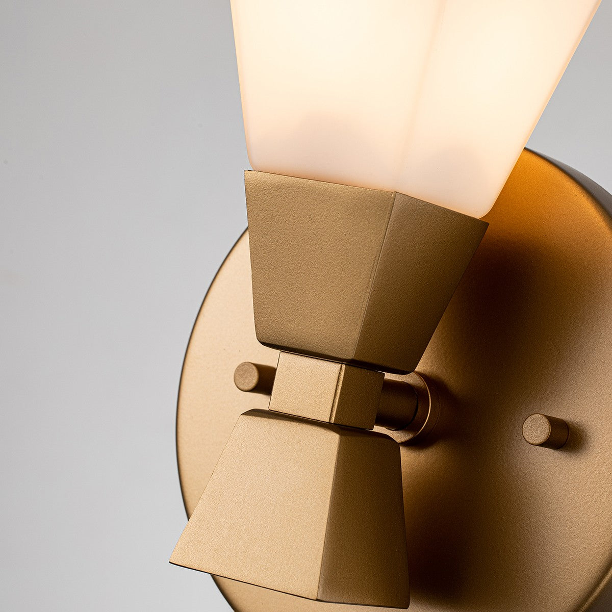 Lucas + McKearn - BB1004LG-1 - One Light Bath - Bowtie - Lacquered Gold