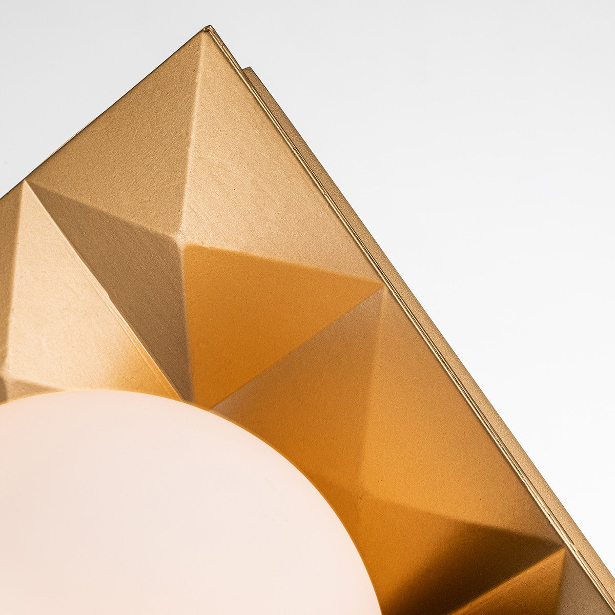Lucas + McKearn - BB1005LG-1 - One Light Bath - Deco - Lacquered Gold