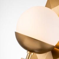 Lucas + McKearn - BB1005LG-1 - One Light Bath - Deco - Lacquered Gold