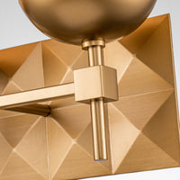 Lucas + McKearn - BB1005LG-2 - Two Light Bath - Deco - Lacquered Gold