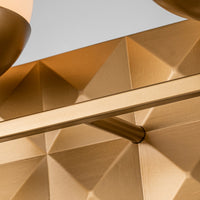 Lucas + McKearn - BB1005LG-2 - Two Light Bath - Deco - Lacquered Gold