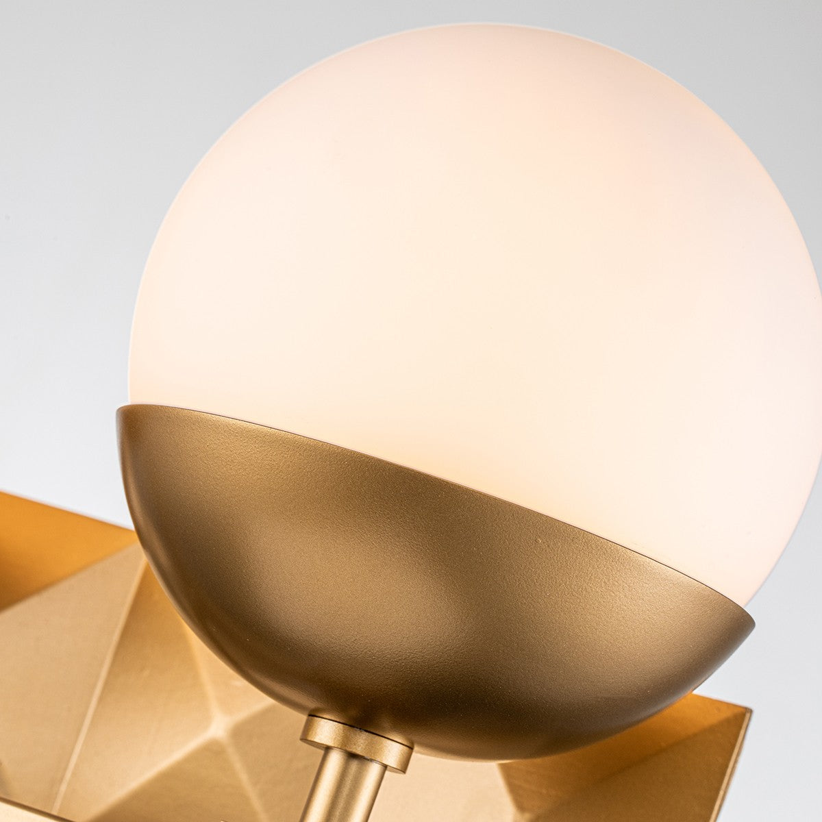 Lucas + McKearn - BB1005LG-2 - Two Light Bath - Deco - Lacquered Gold