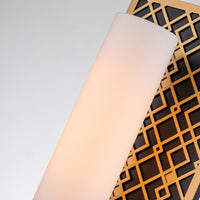 Lucas + McKearn - BB1185LG-1 - One Light Bath - Ziggy - Lacquered Gold