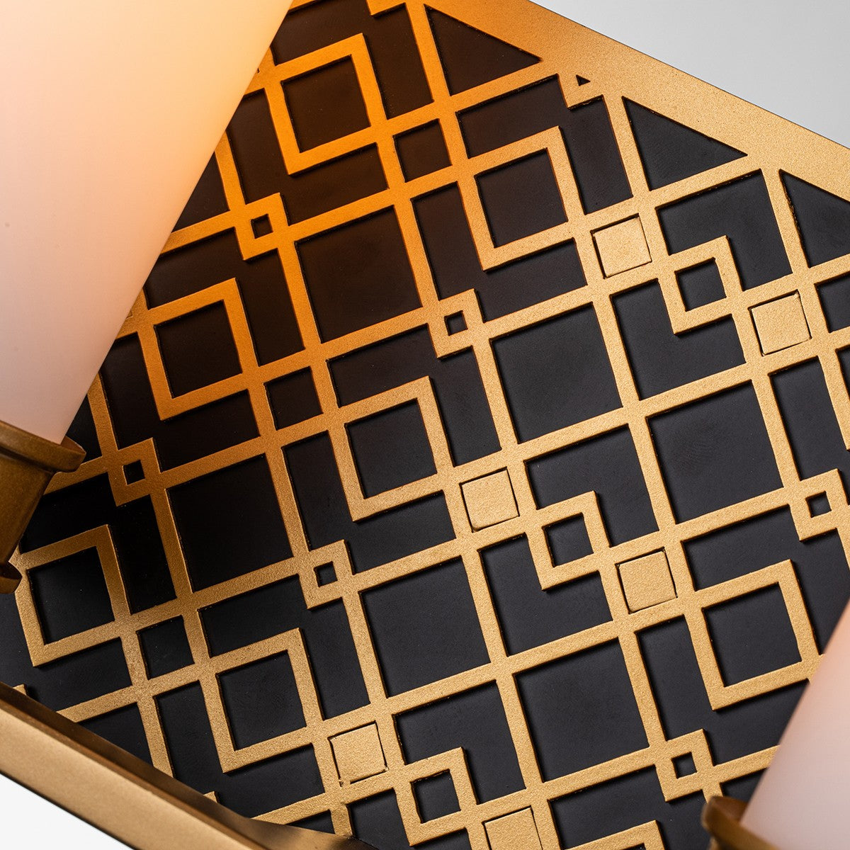 Lucas + McKearn - BB1185LG-2 - Two Light Bath - Ziggy - Lacquered Gold