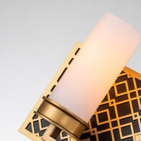 Lucas + McKearn - BB1185LG-2 - Two Light Bath - Ziggy - Lacquered Gold