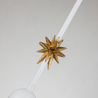 Lucas + McKearn - PD00118W-1 - One Light Pendant - Etoile - White