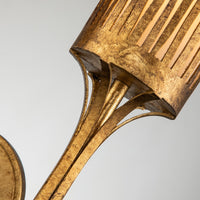 Lucas + McKearn - SC20319G-2 - Two Light Wall Sconce - Sawgrass - Gold Leaf