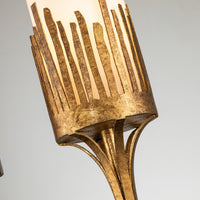 Lucas + McKearn - SC20319G-2 - Two Light Wall Sconce - Sawgrass - Gold Leaf