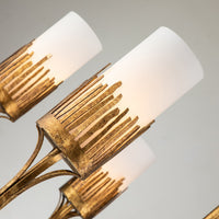 Lucas + McKearn - CH20319G-9 - Nine Light Chandelier - Sawgrass - Gold Leaf