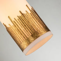 Lucas + McKearn - PD20319G-1 - One Light Pendant - Sawgrass - Gold Leaf