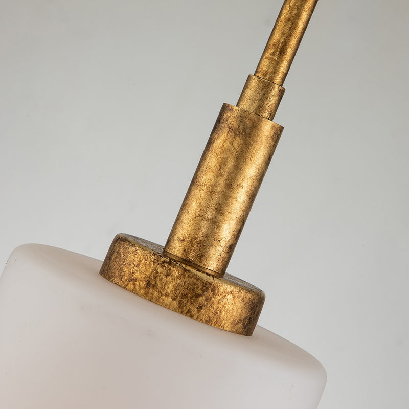 Lucas + McKearn - PD20319G-1 - One Light Pendant - Sawgrass - Gold Leaf