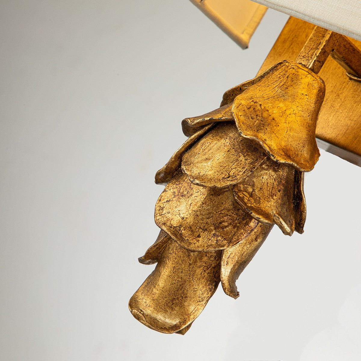 Lucas + McKearn - SC7038G-1 - One Light Wall Sconce - Nicholls - Gold Leaf