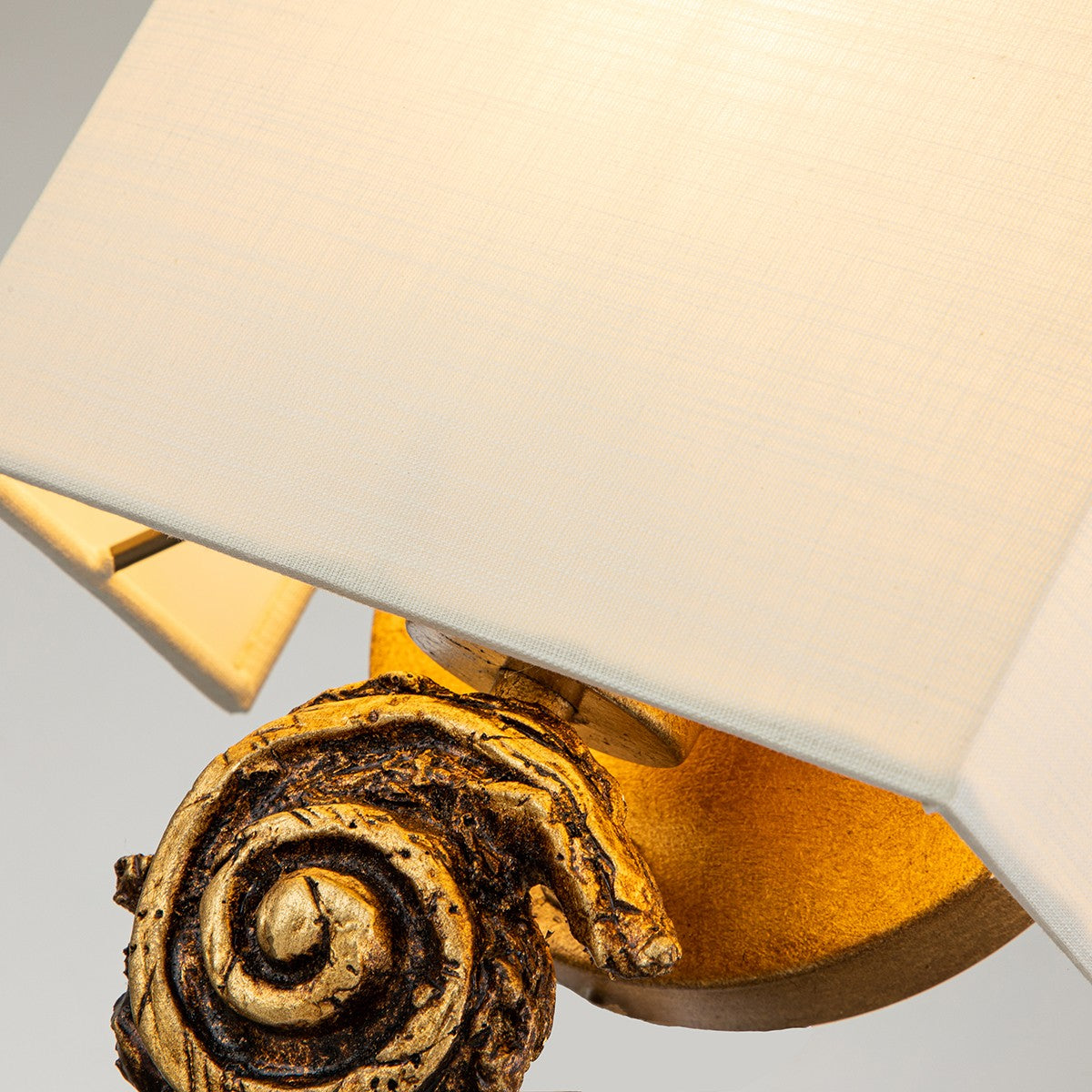 Lucas + McKearn - SC1161G-1 - One Light Wall Sconce - Swirl - Gold Leaf
