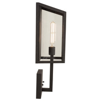 Artcraft One Light Outdoor Wall Mount from the Sonesta collection in Black finish