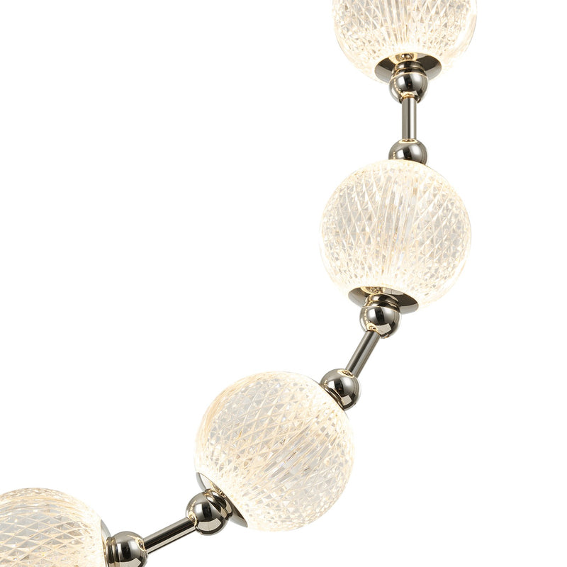 Alora - PD321708PN - LED Pendant - Marni - Polished Nickel