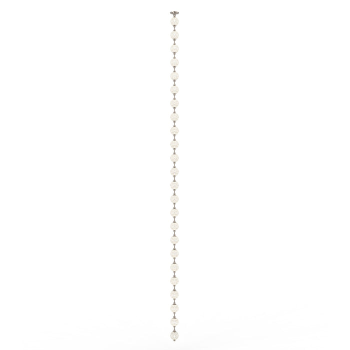 Alora LED Pendant from the Marni collection in Polished Nickel finish