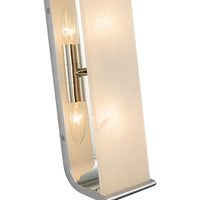 Alora - WV327015PNAR - Two Light Vanity - Abbott - Polished Nickel/Alabaster