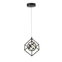 Artcraft LED Pendant from the Tulip collection in Matte Black finish