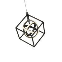 Artcraft LED Pendant from the Tulip collection in Matte Black finish