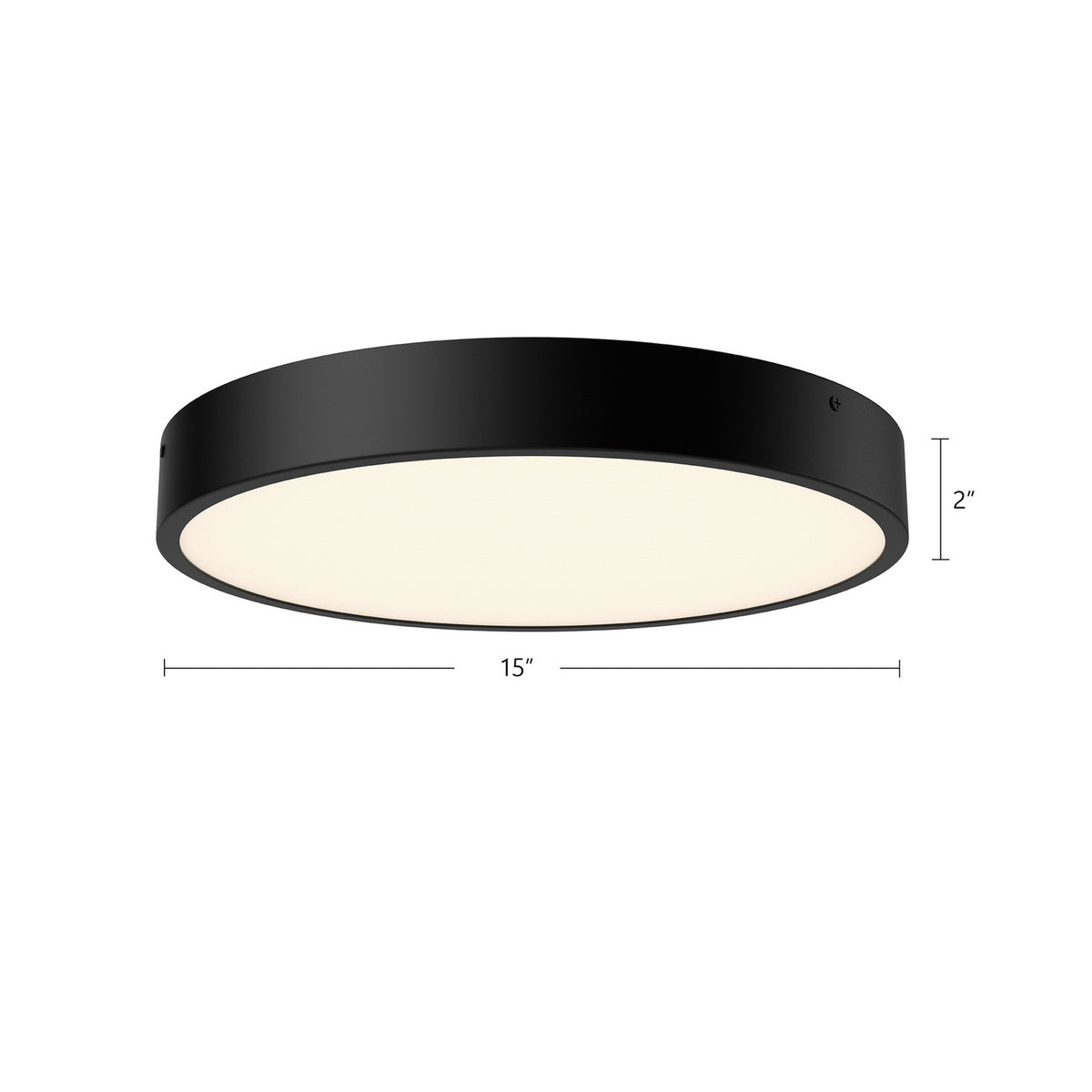 Alora - FM554015MB-5CCT - LED Flush Mount - Adelaide - Matte Black