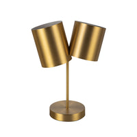 Kuzco Lighting - TL58814-BG - Two Light Table Lamp - Keiko - Brushed Gold