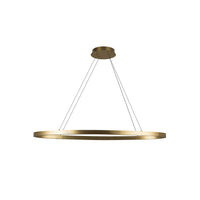Kuzco Lighting - LP79140-BG - LED Linear Pendant - Ovale - Brushed Gold