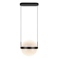 Kuzco Lighting - PD75912-BK/LG-3CCT - LED Pendant - Pisces - Black/Light Guide