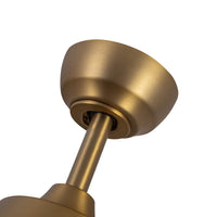 Kuzco Lighting - CF91954-BG/MB - 54"Ceiling Fan - Thalia - Brushed Gold/Matte Black