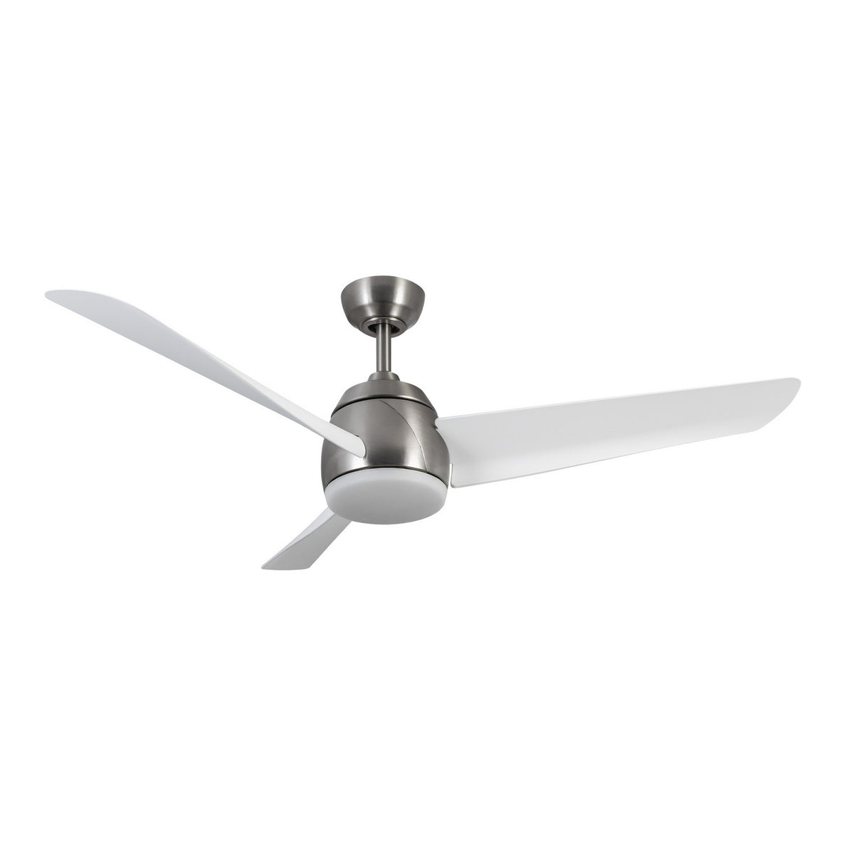 Kuzco Lighting - CF91954-BN/WH - 54"Ceiling Fan - Thalia - Brushed Nickel/Matte White