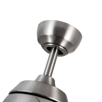 Kuzco Lighting - CF91954-BN/WH - 54"Ceiling Fan - Thalia - Brushed Nickel/Matte White