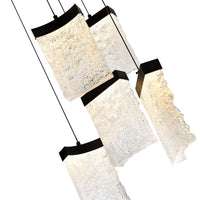 CWI Lighting - 1587P12-5-101 - LED Mini Pendant - Lava - Black