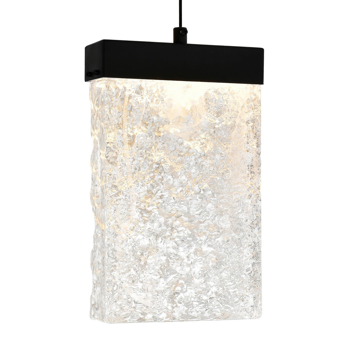 CWI Lighting - 1587P12-5-101 - LED Mini Pendant - Lava - Black