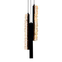 CWI Lighting - 1588P6-3-101 - LED Mini Pendant - Stagger - Black