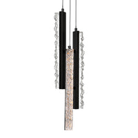 CWI Lighting - 1588P6-3-101 - LED Mini Pendant - Stagger - Black