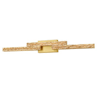 CWI Lighting - 1588W36-3-624 - LED Vanity - Stagger - Brass